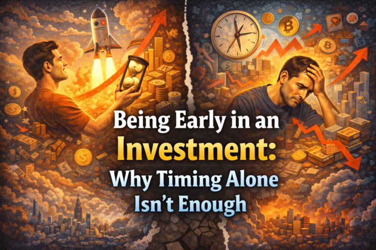 Being Early in an Investment